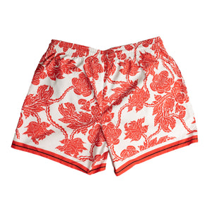 
                
                    Load image into Gallery viewer, DRIES VAN NOTEN Phibbs Floral Swim Shorts In Red - CNTRBND
                
            