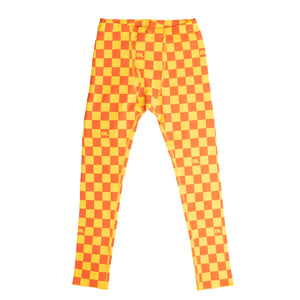
                
                    Load image into Gallery viewer, ERL Checker Waffle Long John In Orange - CNTRBND
                
            