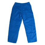 ERL Corduroy Embossed Pants In Blue - CNTRBND