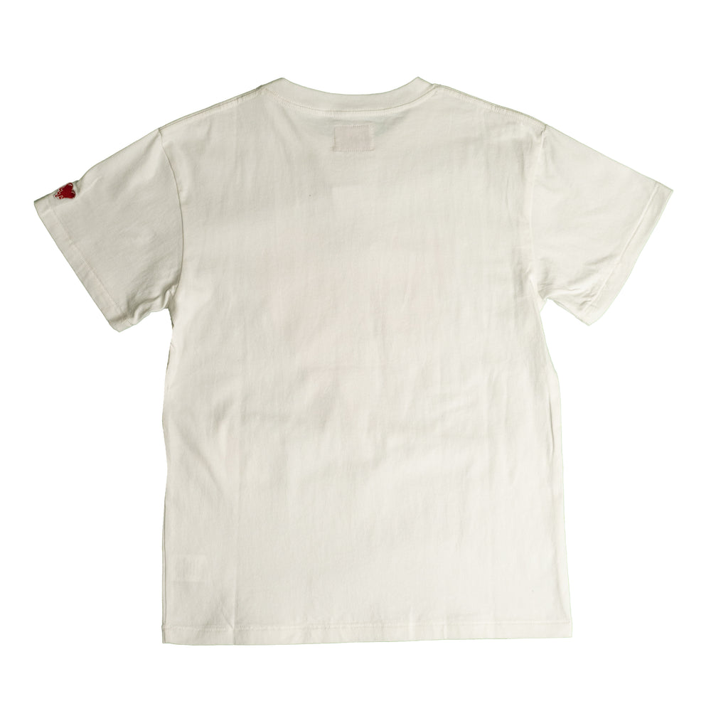 
                
                    Load image into Gallery viewer, EU Heart Logo Tee In White - CNTRBND
                
            