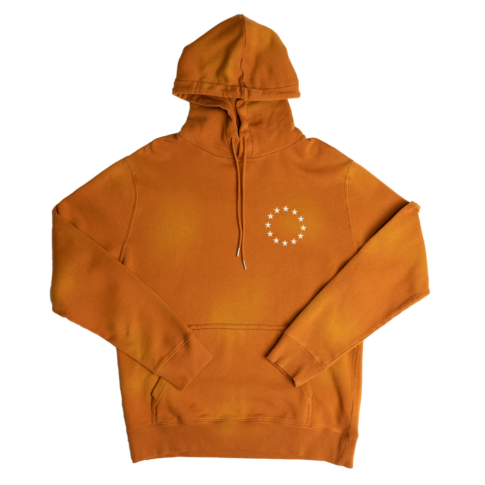 
                
                    Load image into Gallery viewer, Études Klein Europa Hoodie In Brown - CNTRBND
                
            