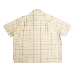 
                
                    Load image into Gallery viewer, Etudes Illusion S/S Check Shirt In White - CNTRBND
                
            