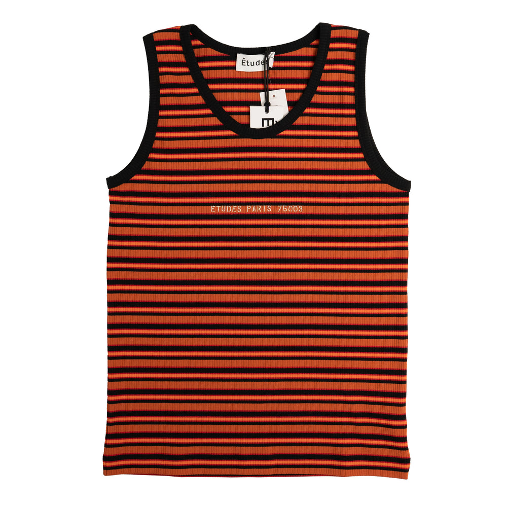 
                
                    Load image into Gallery viewer, Etudes Pippen Rib In Striped Orange - CNTRBND
                
            
