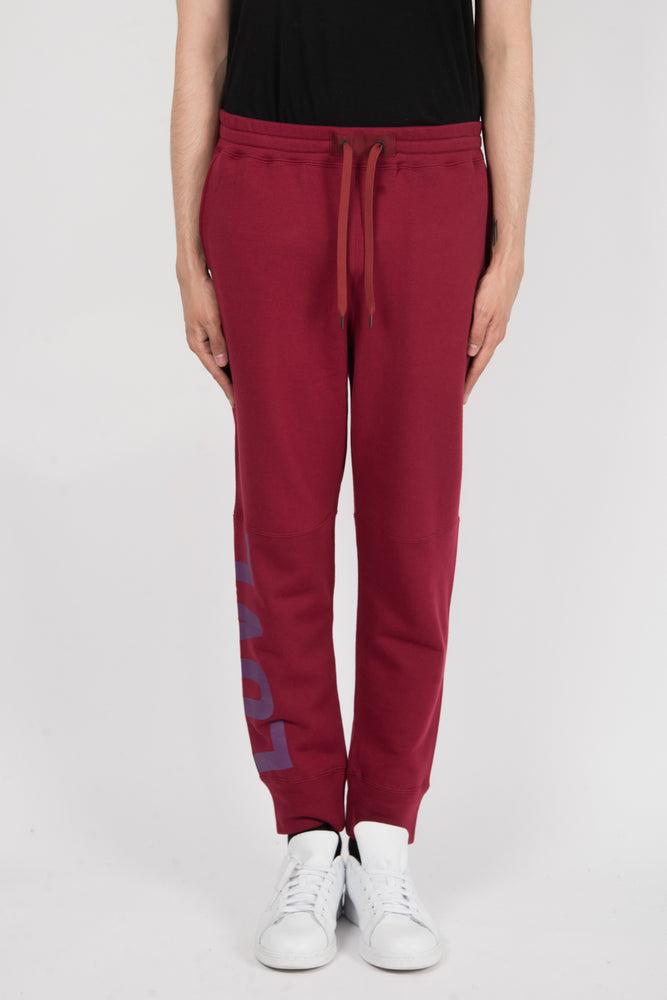 Robert Geller The Love And War Pant In Dull Red - CNTRBND