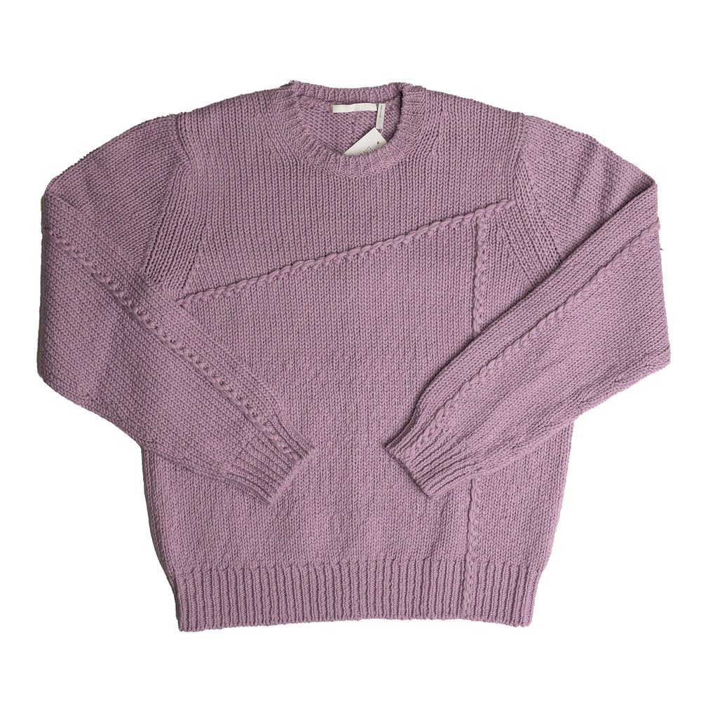Helmut Lang Seamed Crewneck In Wisteria - CNTRBND