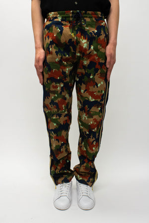 JUST DON Camo Track Pant In Camo - CNTRBND