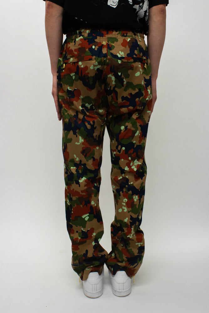 JUST DON Camo Track Pant In Camo - CNTRBND