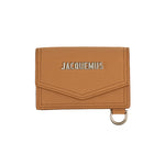 Jacquemus Le Porte Azur Wallet In Light Brown - CNTRBND