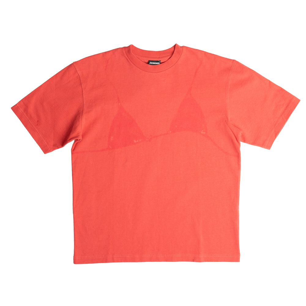 Jacquemus Le T-Shirt Bikini Tee In Red - CNTRBND