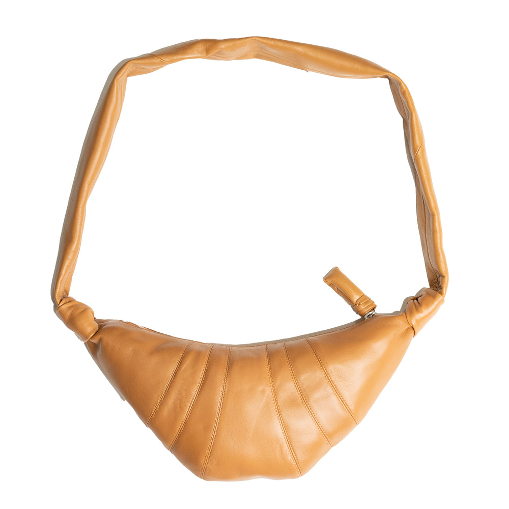 LEMAIRE Small Croissant Bag In Brown - CNTRBND