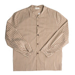 LEMAIRE Stand Collar Shirt In Stripe - CNTRBND