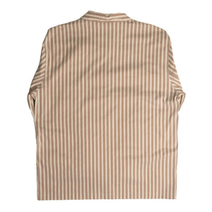 LEMAIRE Stand Collar Shirt In Stripe - CNTRBND