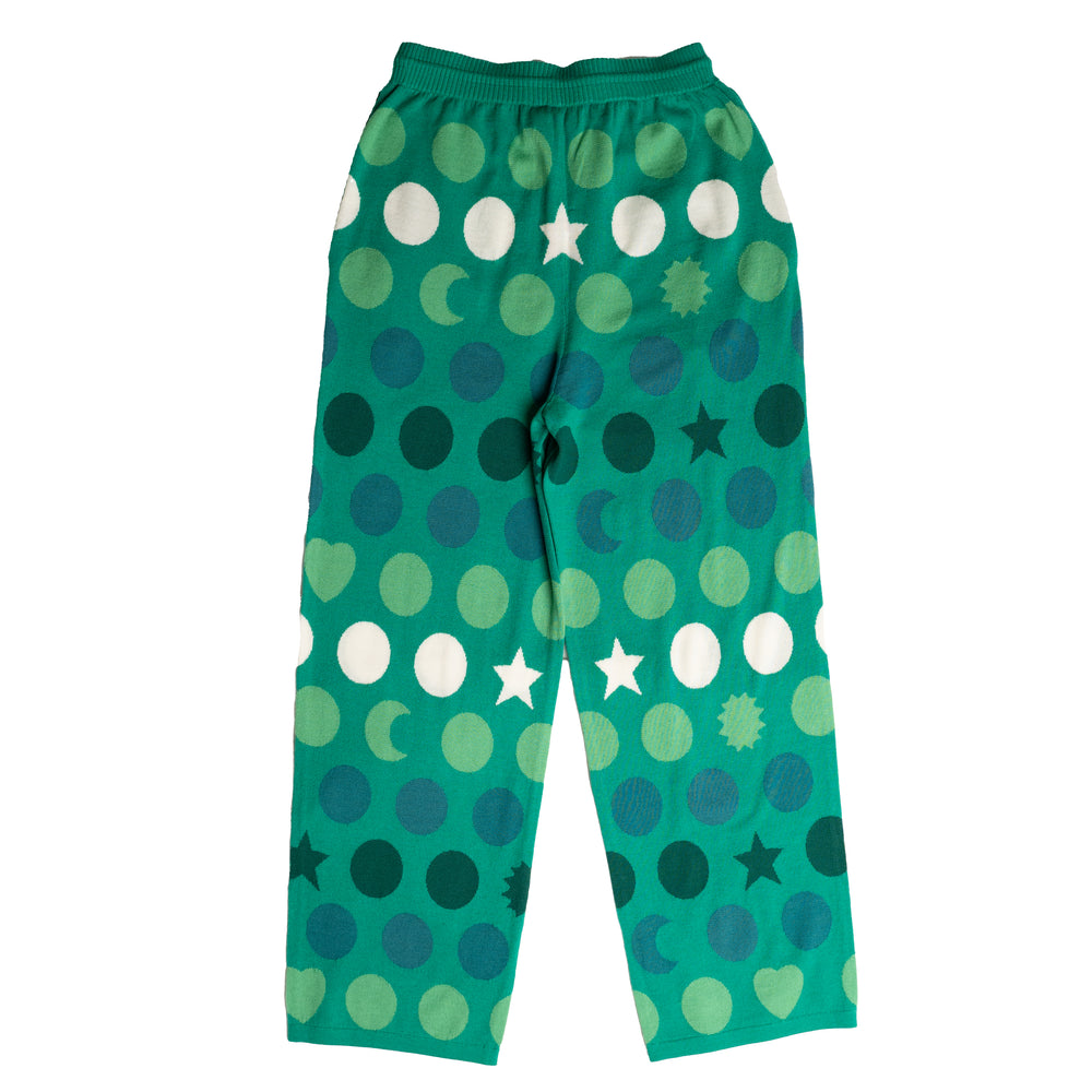 Charles Jeffery Loverboy Runes Trackpant In Green - CNTRBND
