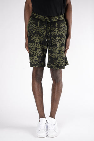
                
                    Load image into Gallery viewer, Marcelo Burlon Alonso Shorts In Army - CNTRBND
                
            