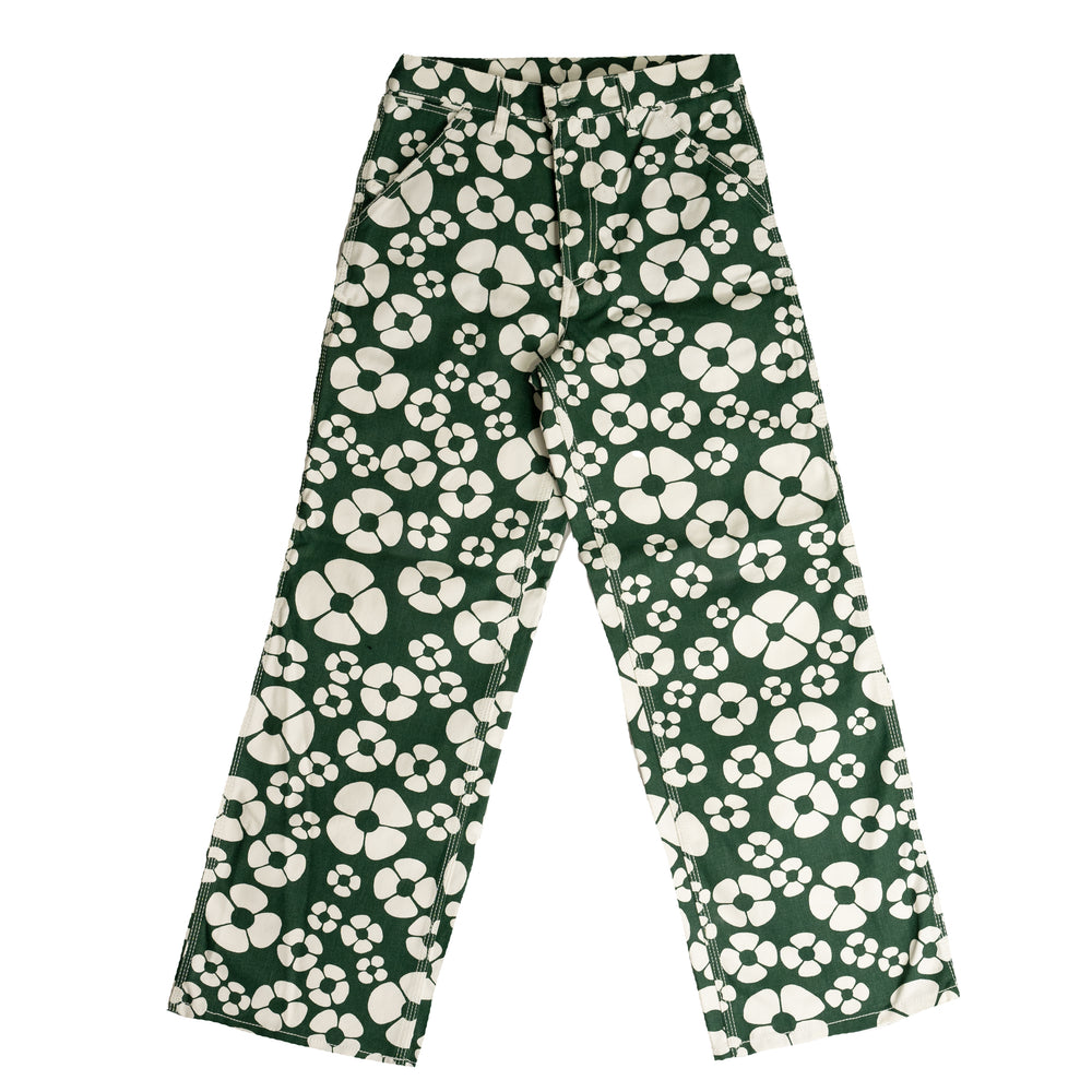 
                
                    Load image into Gallery viewer, MARNI x Carhartt WIP Workwear Pants In Green - CNTRBND
                
            