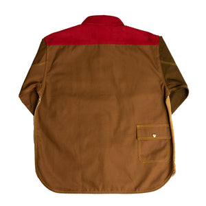 MARNI x Carhartt WIP Half & Half Shirt In Beige/Brown - CNTRBND