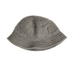 MARNI Brushed Wool Blend Bucket Hat In Grey - CNTRBND
