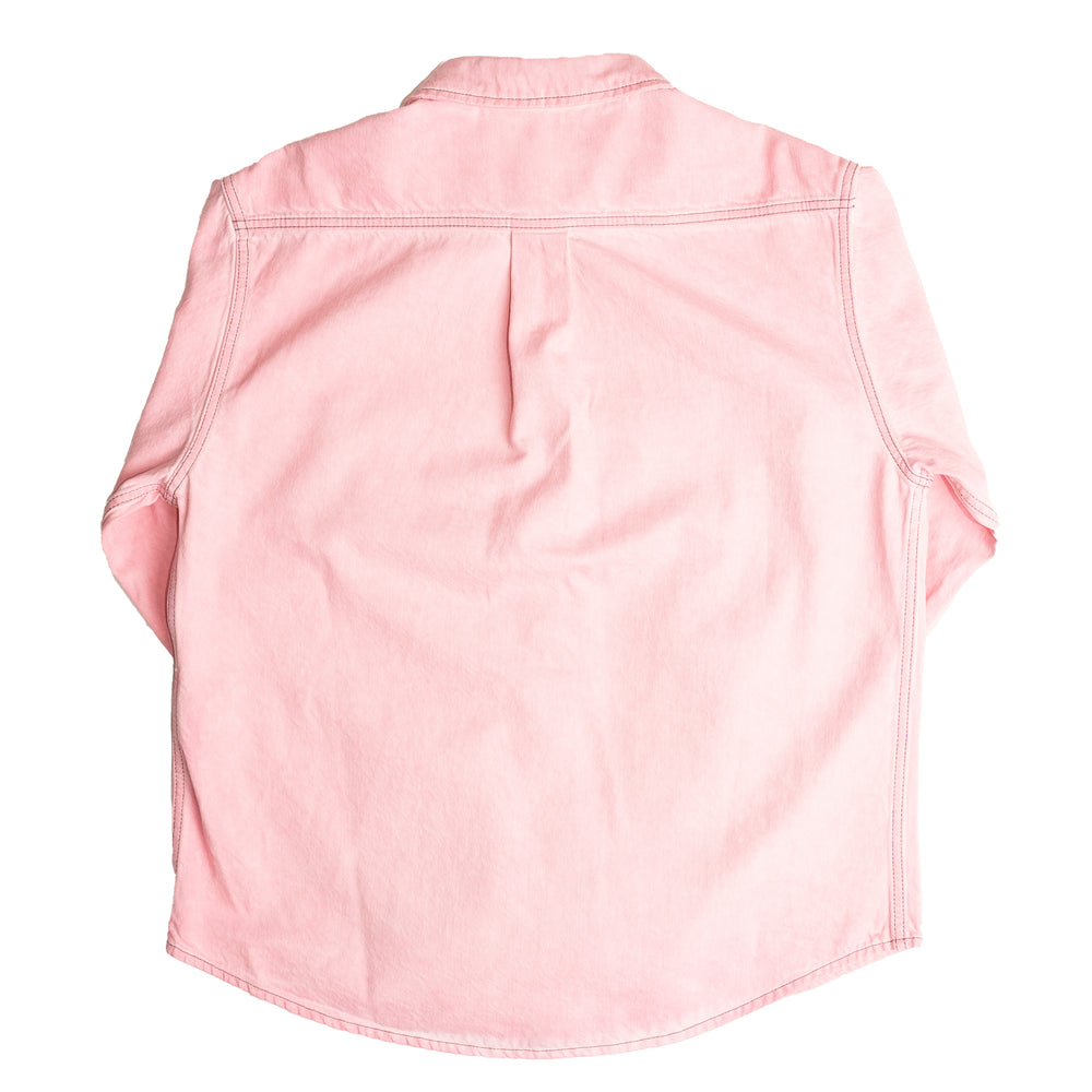 MARNI Cotton Drill Shirt In Pink - CNTRBND