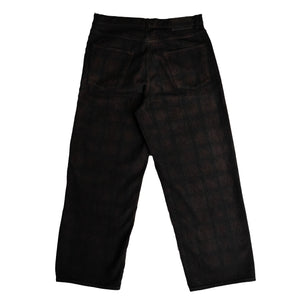 
                
                    Load image into Gallery viewer, Our Legacy Vast Cut Denim In Overdyed Check - CNTRBND
                
            