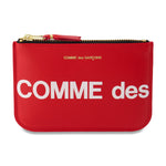 Big Logo Zip Pouch In Red - CNTRBND