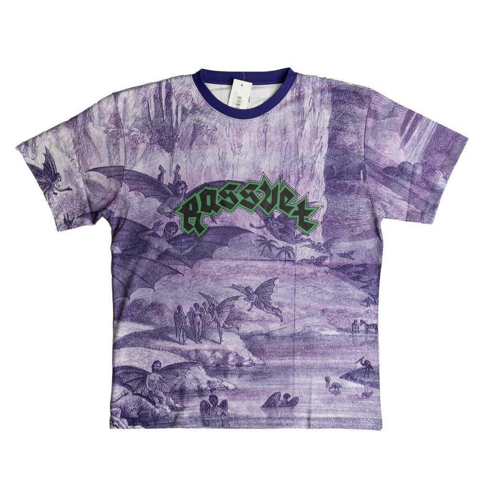 RASSVET Goth T-Shirt In Purple - CNTRBND