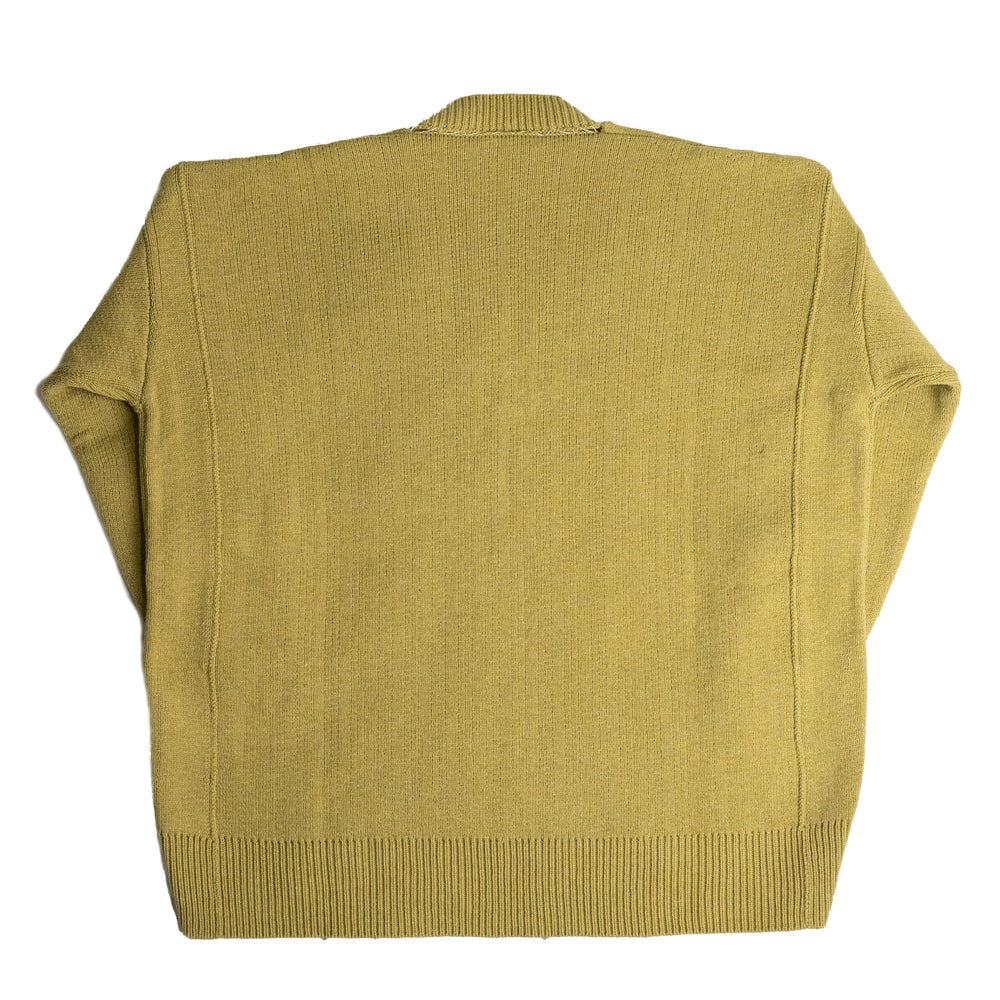 
                
                    Load image into Gallery viewer, Raf Simons Zig Zag V-Neck Sweater In Pistache - CNTRBND
                
            