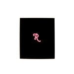Raf Simons Small R Pin Earring In Pink - CNTRBND