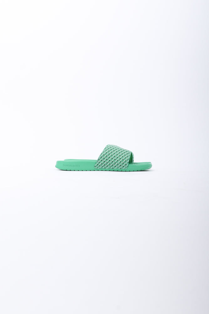 SandalBoyz Chroma Color Sandals In Green - CNTRBND