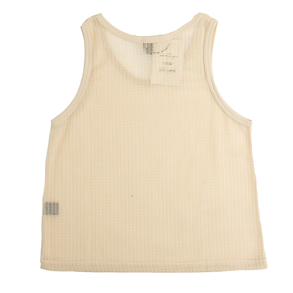 Second Layer Island Tank In Ivory - CNTRBND