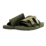 SUICOKE KAW-Cab Sandals In Olive - CNTRBND