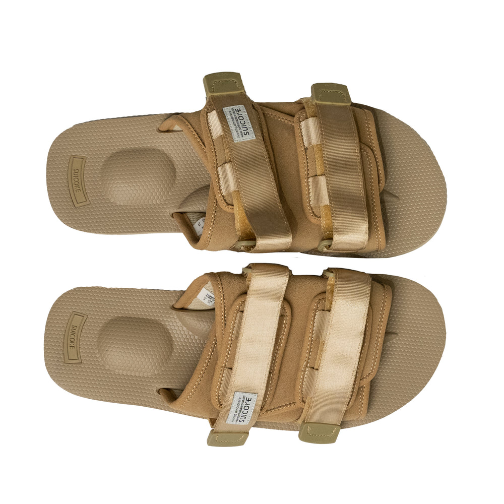 
                
                    Load image into Gallery viewer, SUICOKE MOTO-VS Sandals In Beige - CNTRBND
                
            
