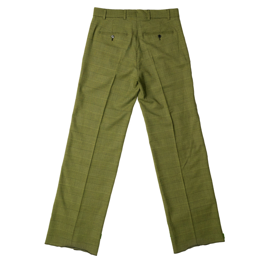 
                
                    Load image into Gallery viewer, VETEMENTS Wide Leg Tailored Pants In Neon Yellow - CNTRBND
                
            