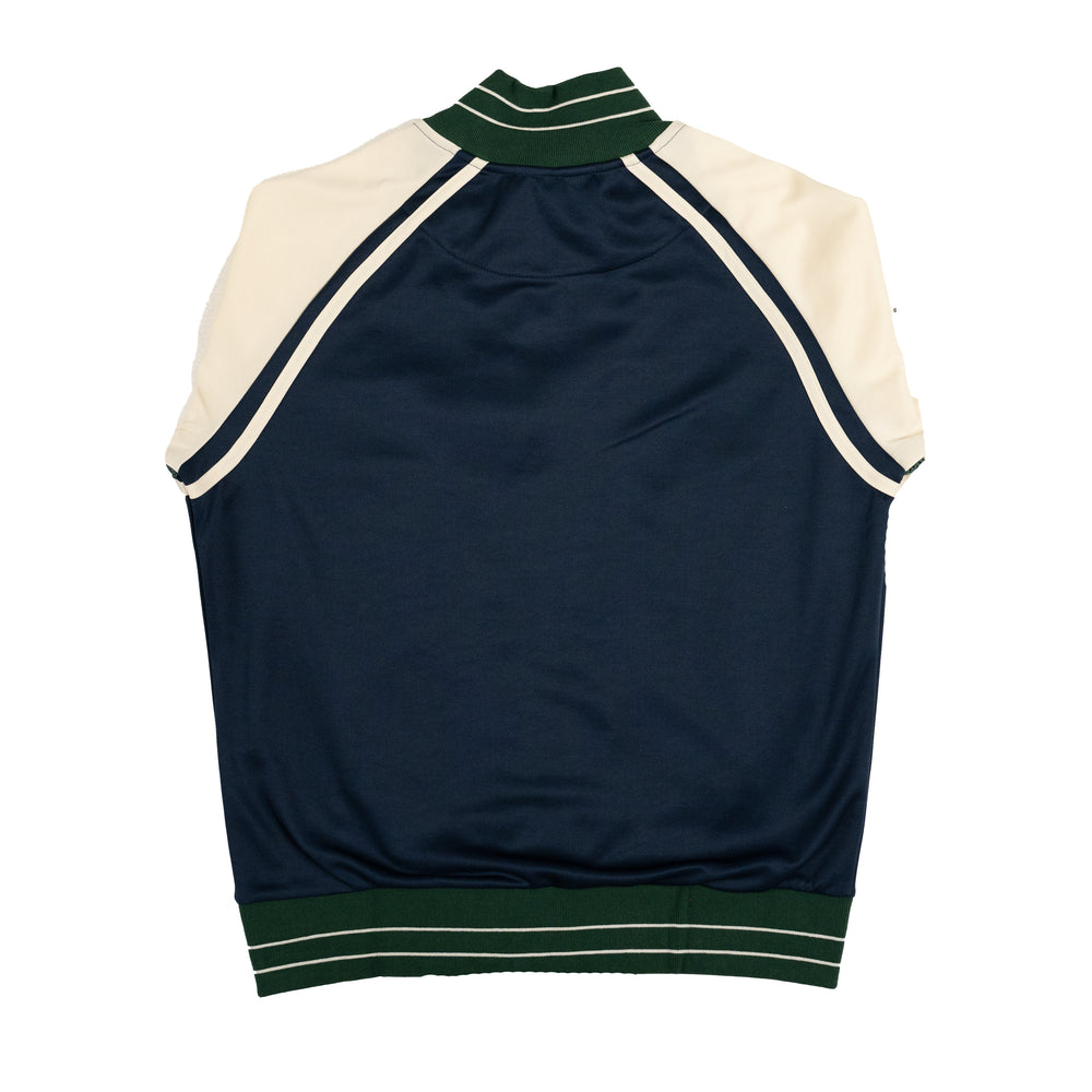 
                
                    Load image into Gallery viewer, Wales Bonner Kola Tracktop In Navy - CNTRBND
                
            