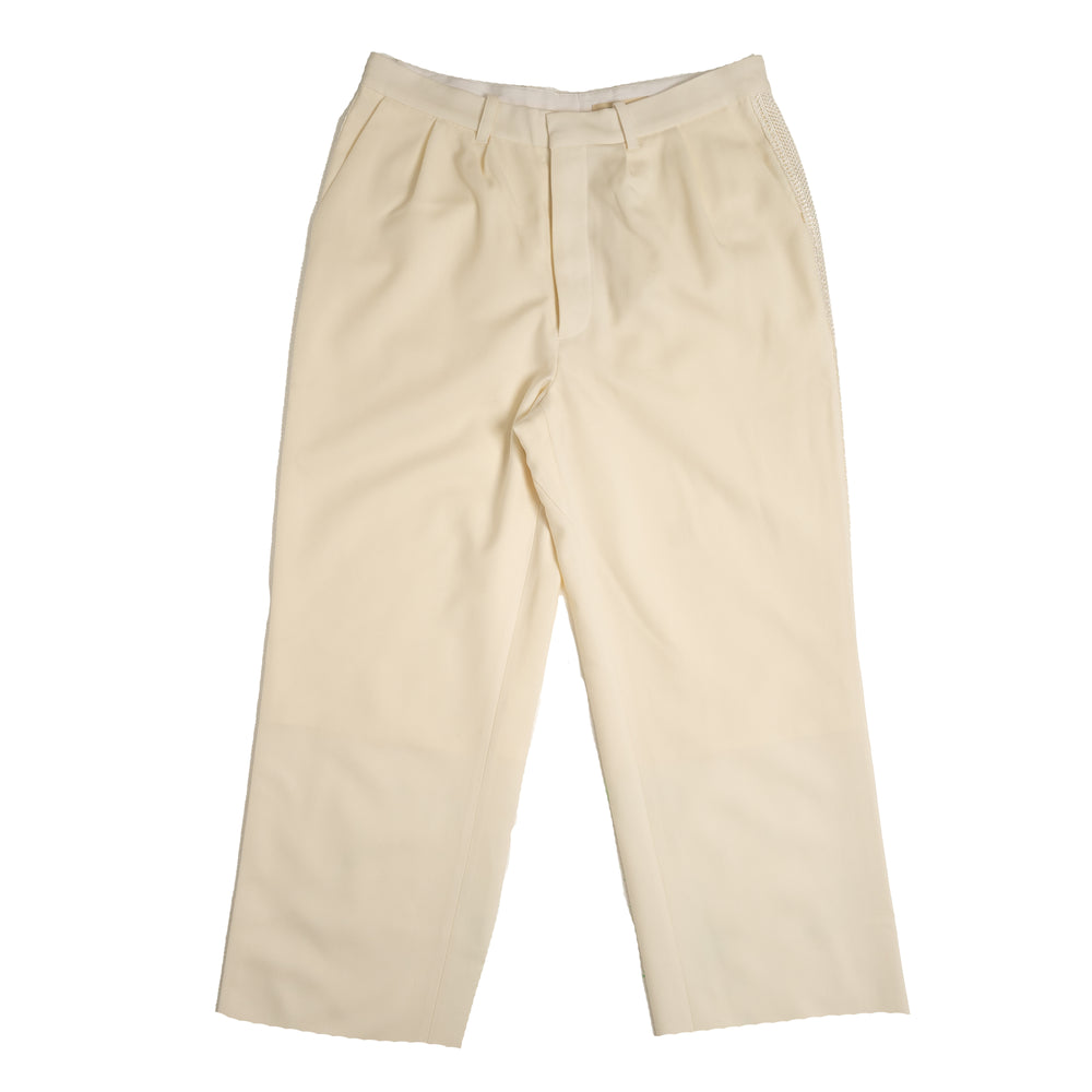 
                
                    Load image into Gallery viewer, Wales Bonner Dusk Trousers In Ivory - CNTRBND
                
            