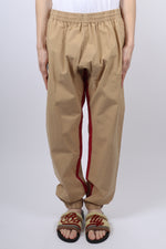 BALLY Cotton Trackpant In Khaki - CNTRBND