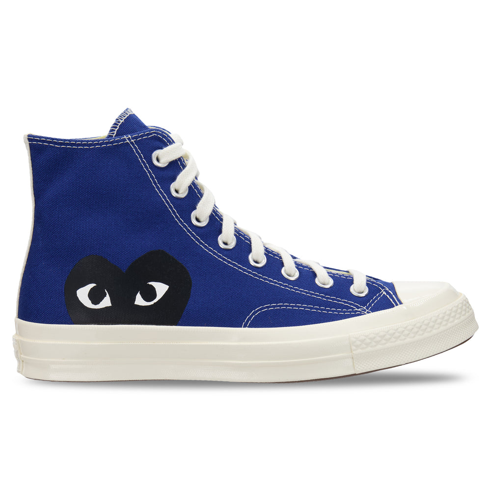 
                
                    Load image into Gallery viewer, PLAY x Converse Chuck 70 High In Blue - CNTRBND
                
            