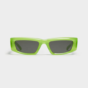 
                
                    Load image into Gallery viewer, Gentle Monster Silver Clouds GRC3 Sunglasses In Green - CNTRBND
                
            