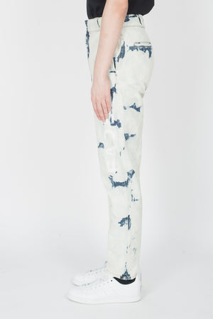 
                
                    Load image into Gallery viewer, Alexander Wang Super Bleached Faded Denim Pants In Bleached Indigo - CNTRBND
                
            